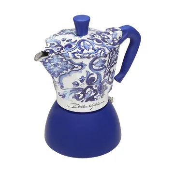 Cafetera italiana de inducción Bialetti x Dolce & Gabbana - Mediterráneo, 6 tazas - Bialetti