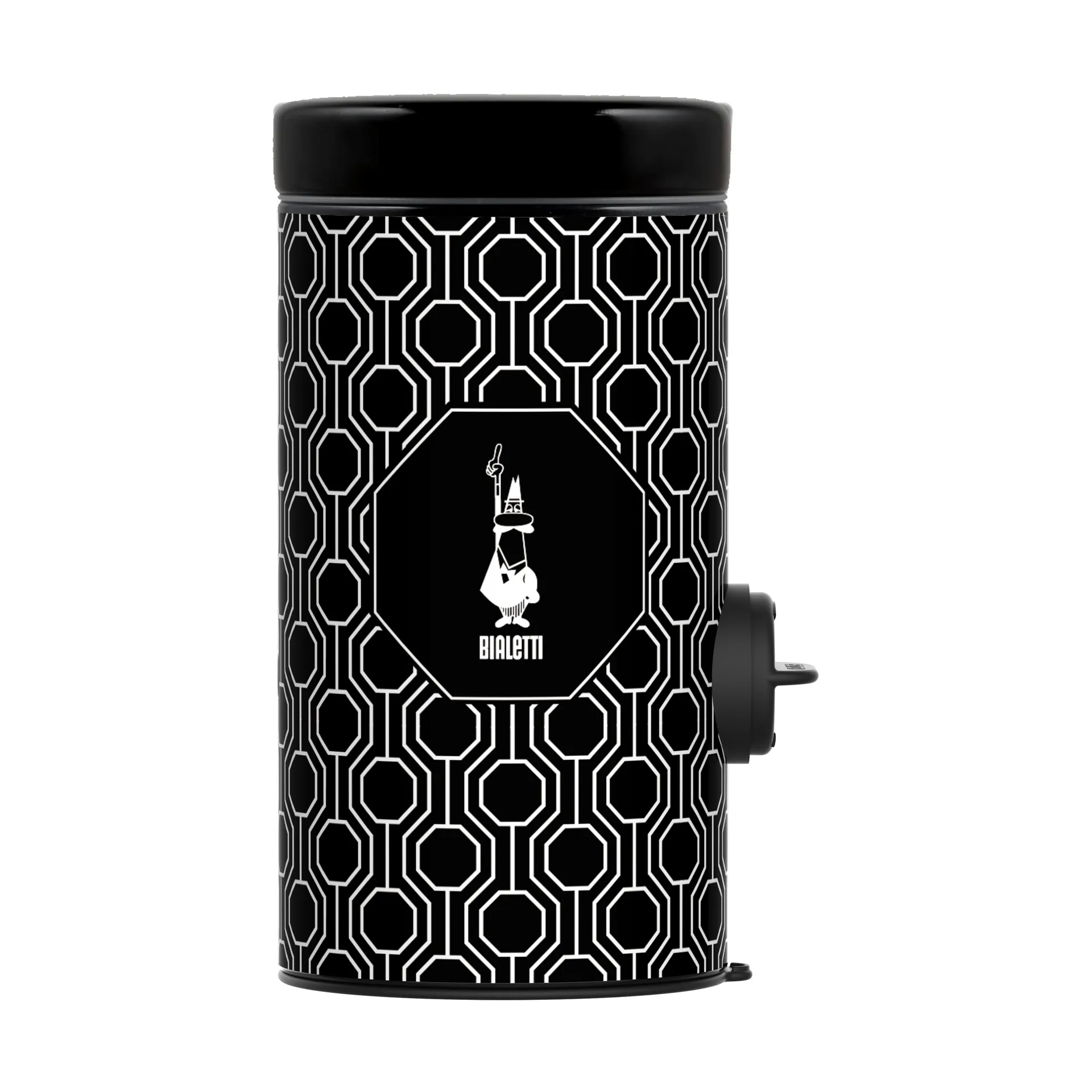 Dosificador de café Bialetti con bote, Negro-blanco Bialetti