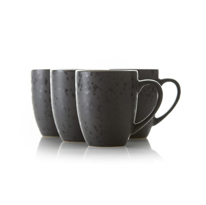 4 Tazas Bitz, negro - Set 1 - Bitz