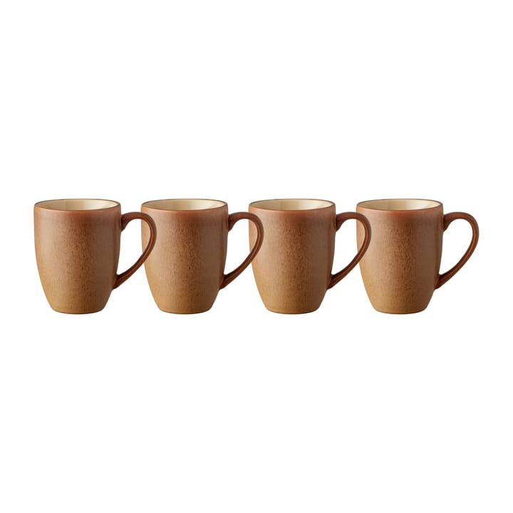 4 Tazas Bitz Wood 30 cl - Wood-sand - Bitz