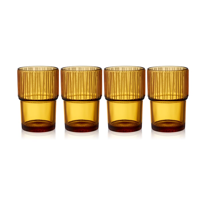 4 Vasos de café Kusintha caféglas 38 cl - Amber - Bitz