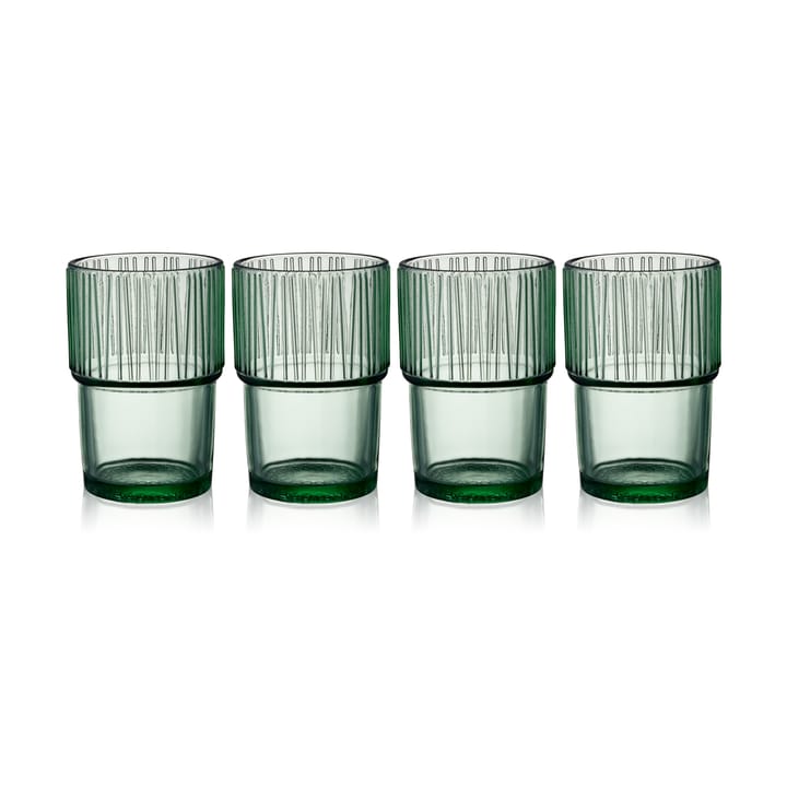 4 Vasos de café Kusintha caféglas 38 cl - Green - Bitz