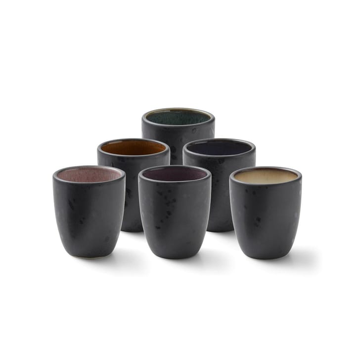 6 Tazas espresso Bitz - negro - Bitz