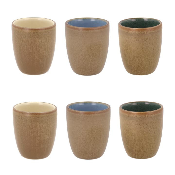 6 Tazas espresso Bitz, Wood Bitz