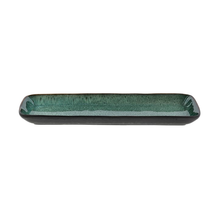 Bandeja para servir Bitz 38x14 cm - Negro-verde - Bitz
