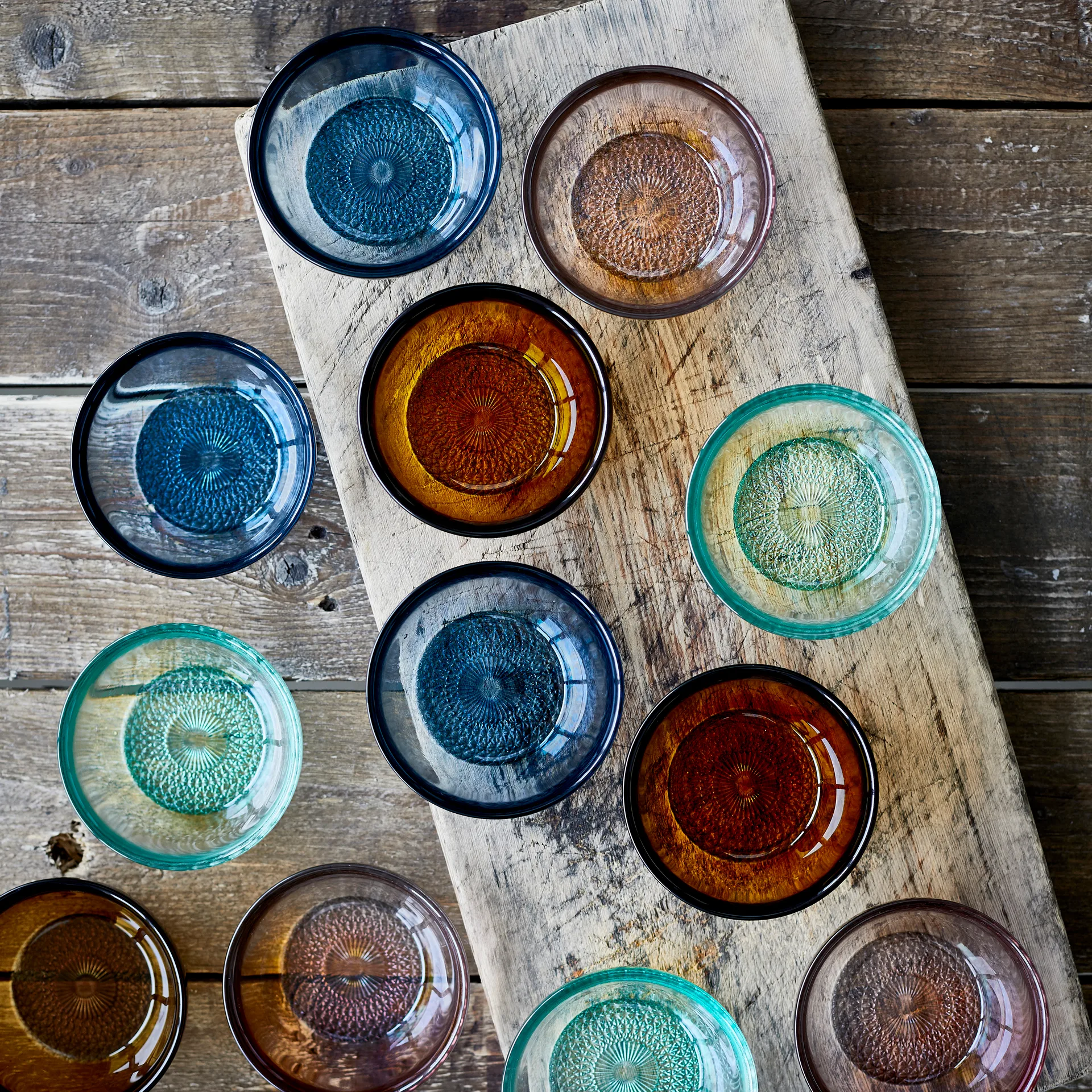 Bol de vidrio Bitz Ø 12 cm, ámbar Bitz