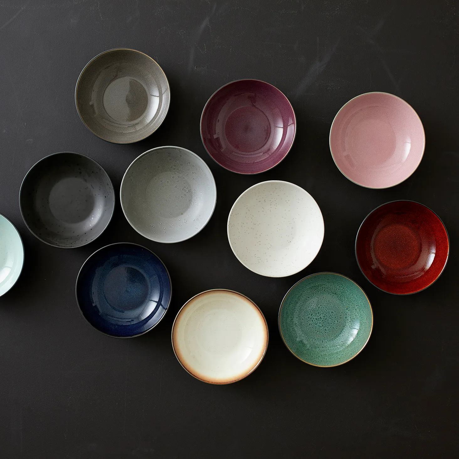 Bol para pasta Bitz Ø20 cm mate, blanco nata mate Bitz