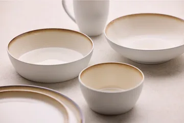 Bol para sopa Bitz Ø 18 cm - Blanco‑marfil - Bitz