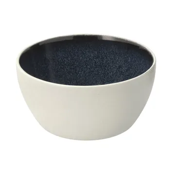 Cuenco Bitz gastro Ø12 cm - Blanco-azul oscuro - Bitz
