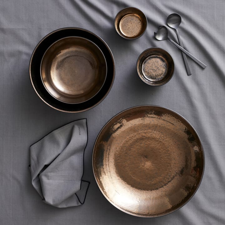 Ensaladera Bitz 24 cm, negro-bronce Bitz