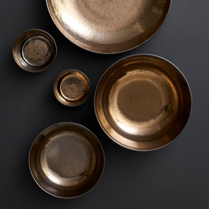 Ensaladera Bitz 24 cm, negro-bronce Bitz