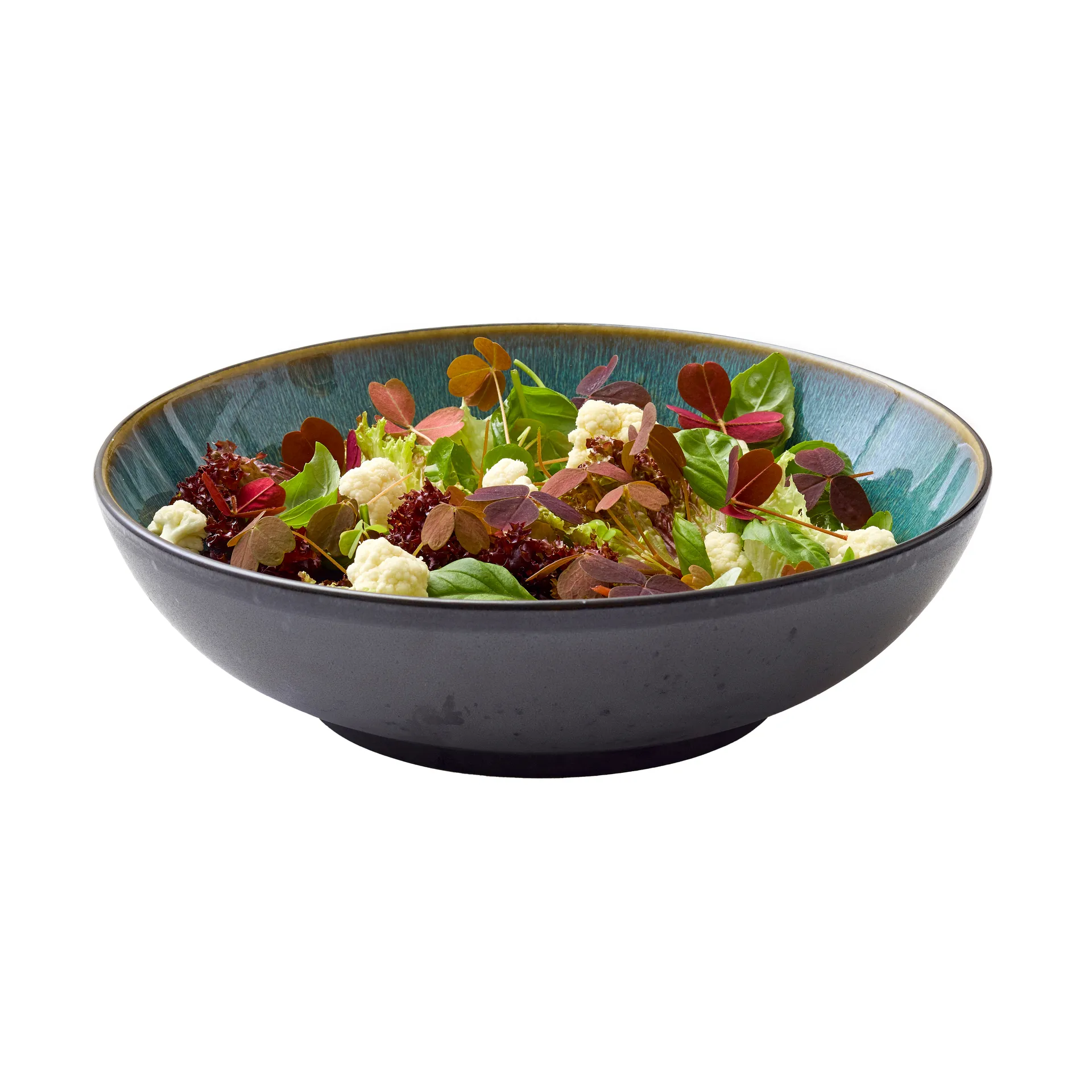 Ensaladera Bitz Ø24 cm, Negro-verde Bitz