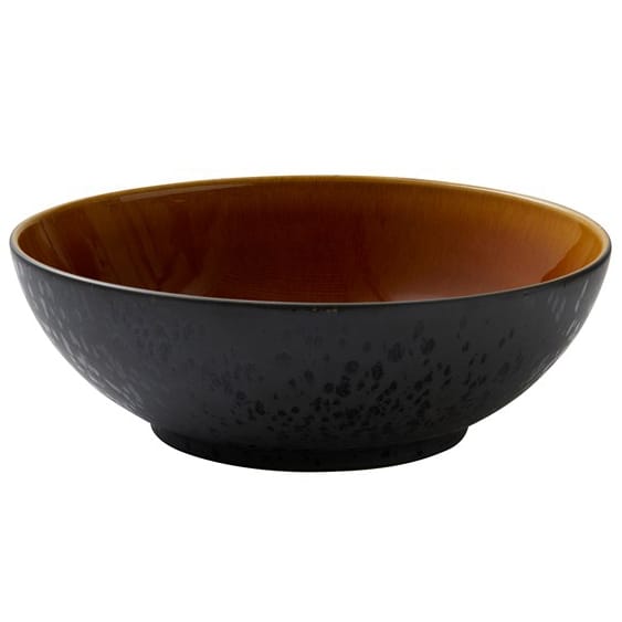 Ensaladera Bitz Ø30 cm, negro-ámbar Bitz