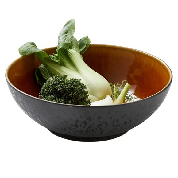 Ensaladera Bitz Ø30 cm, negro-ámbar Bitz