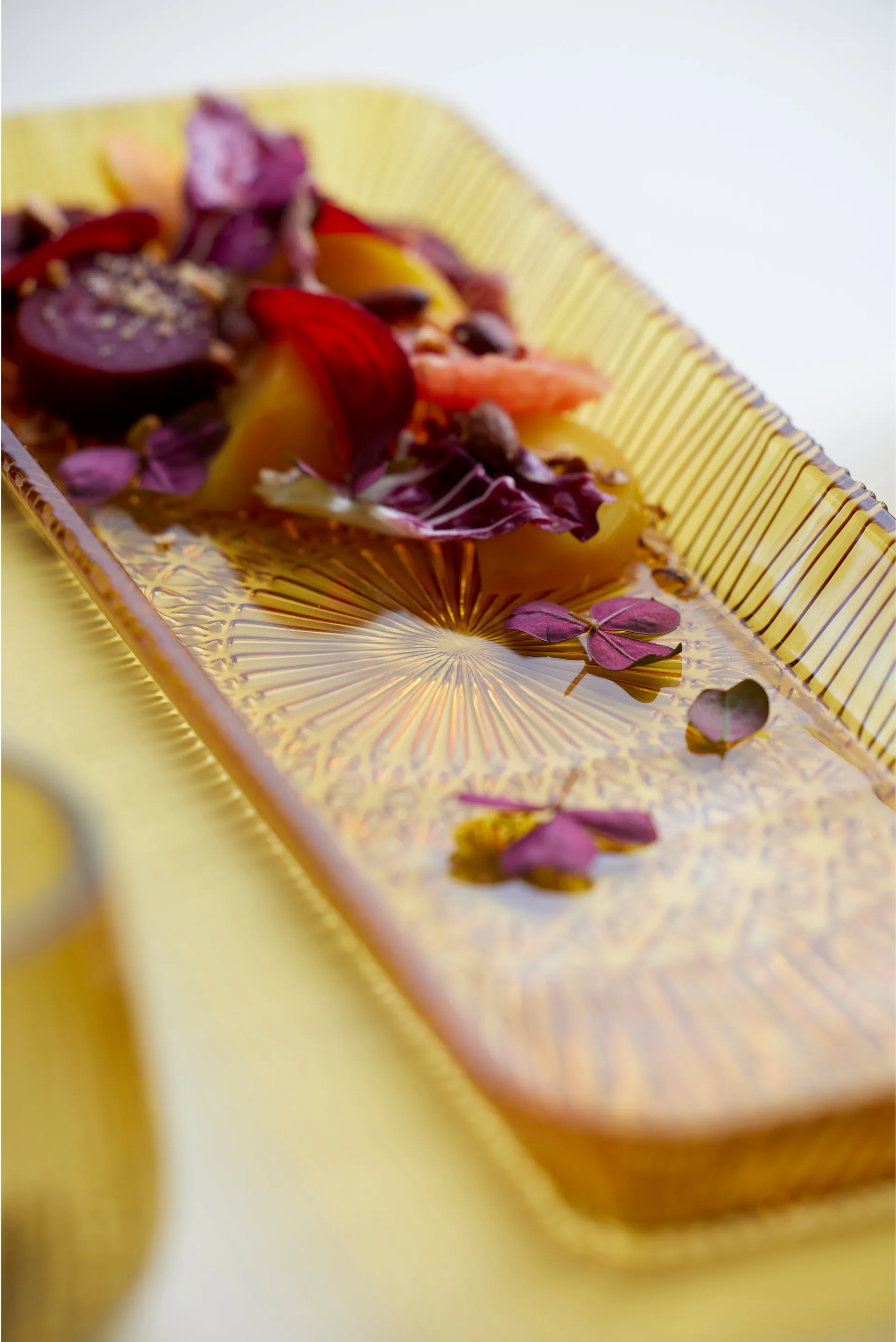 Fuente de servir Kusintha rectangular 14x38 cm, Amber Bitz