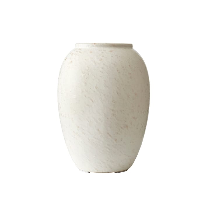 Jarrón Bitz 20 cm, blanco nata mate Bitz