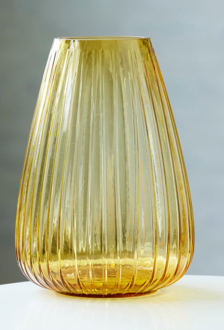 Jarrón Kusintha 22 cm, Ámbar Bitz
