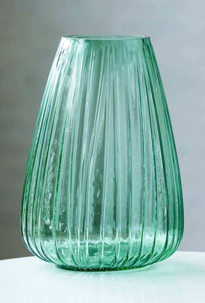 Jarrón Kusintha 22 cm, Verde Bitz