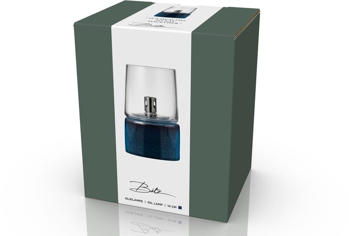 Lámpara de aceite Bitz Gastro Ø8,5x14 cm - Azul - Bitz