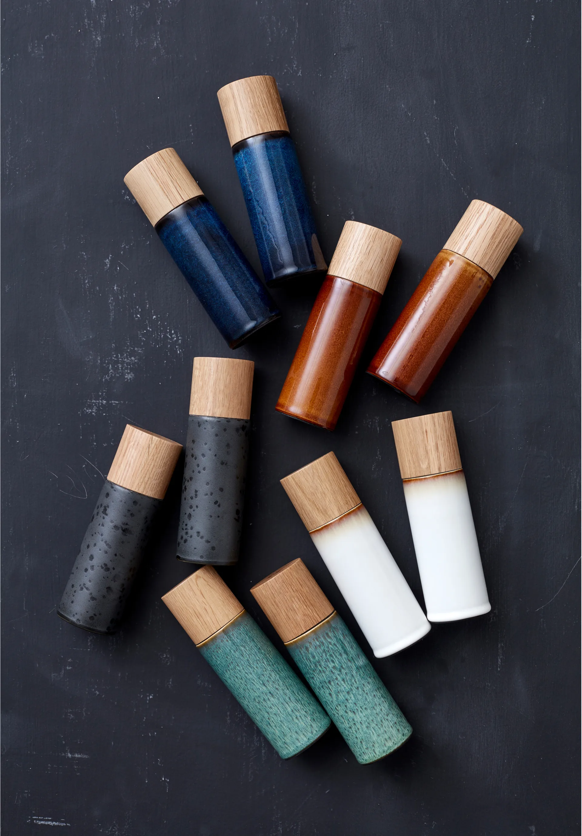 Molinillo Sal & Pimienta Bitz 17 cm 2 piezas, Verde Bitz