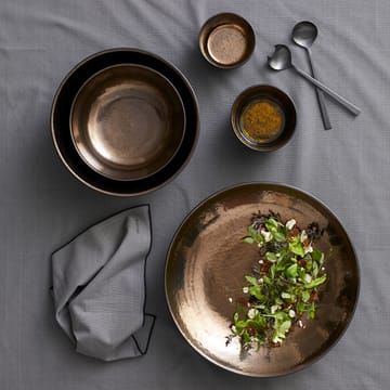 Plato Bitz Ø 40 cm negro - negro-bronce - Bitz