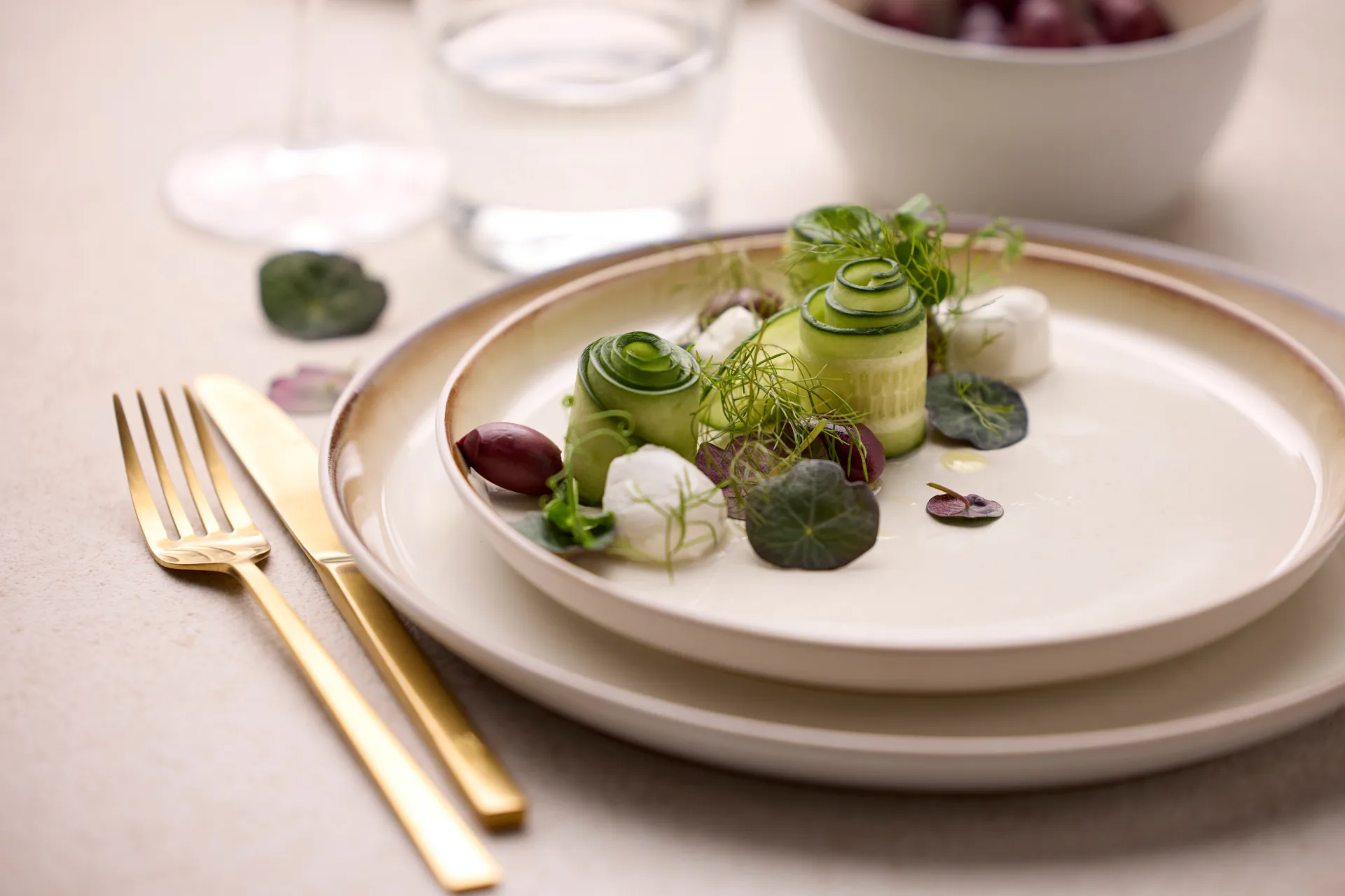 Plato Bitz gastro Ø 21 cm, Blanco-crema Bitz