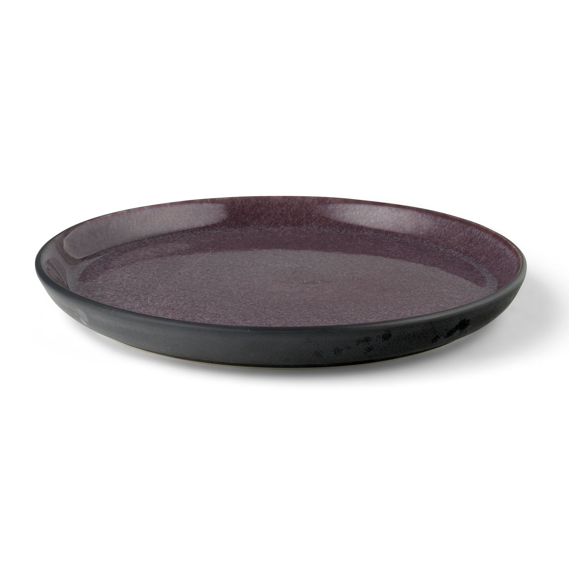 Plato Bitz gastro Ø 21 cm, negro-morado Bitz