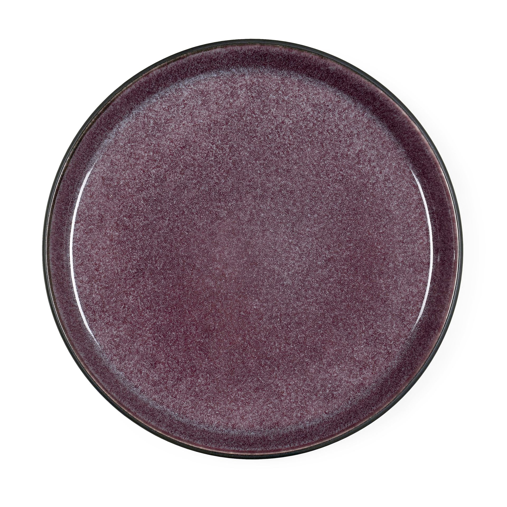 Plato Bitz gastro Ø 21 cm, negro-morado Bitz