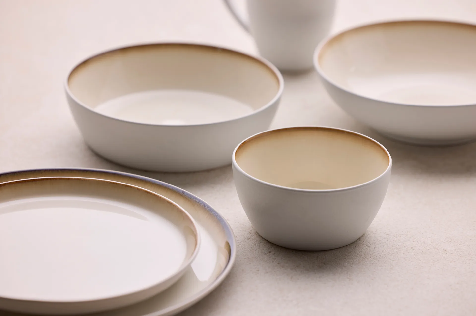 Plato Bitz gastro Ø27 cm, Blanco-crema Bitz