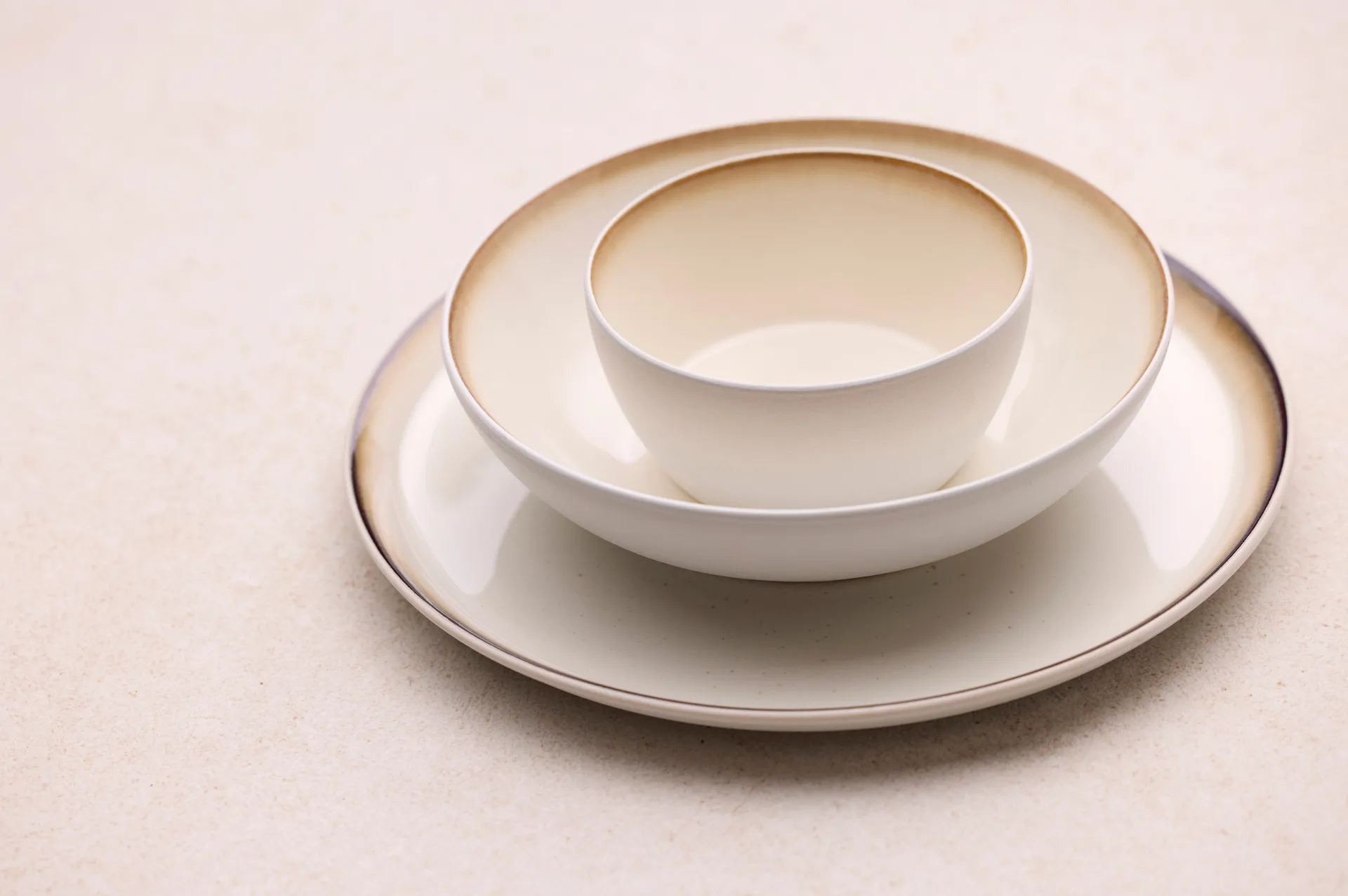 Plato Bitz gastro Ø27 cm, Blanco‑marfil Bitz