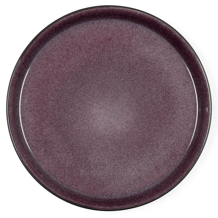 Plato Bitz gastro Ø27 cm, negro-morado Bitz