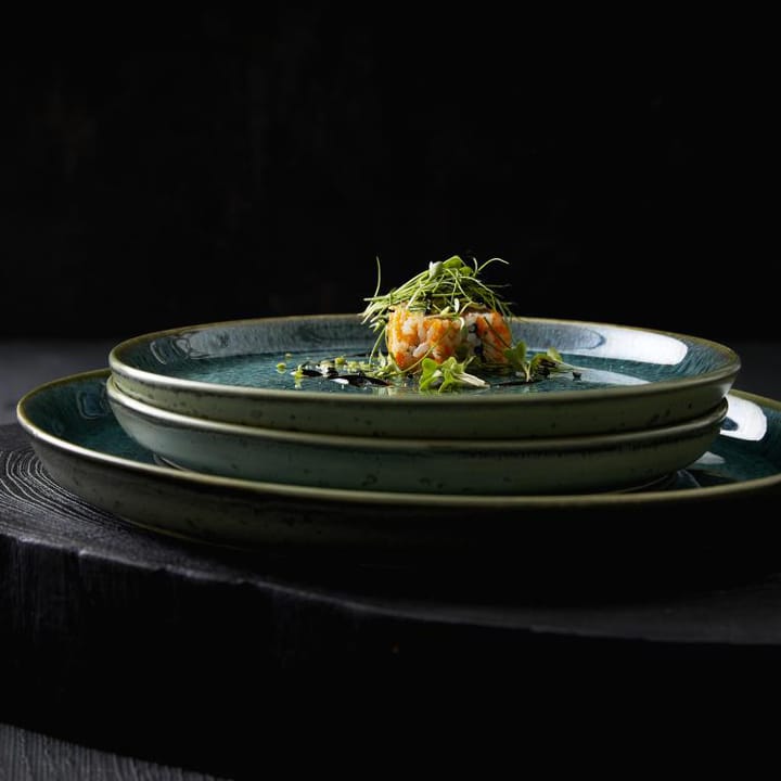 Plato Bitz gastro Ø27 cm, negro-verde Bitz