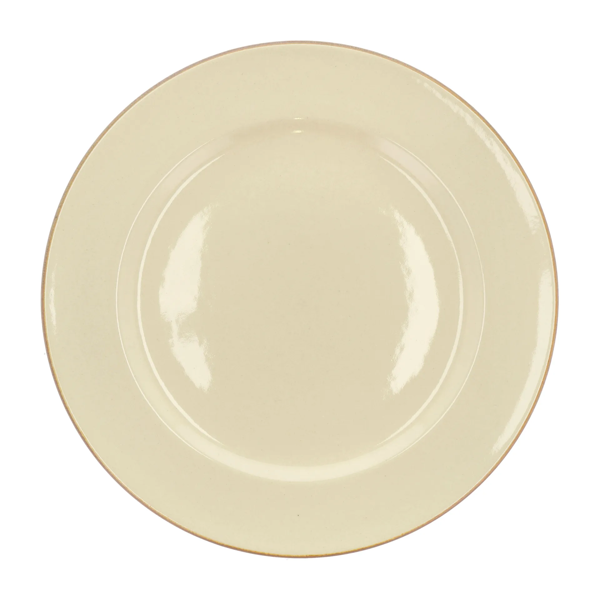 Plato de postre Bitz Wood Ø22 cm, Wood-sand Bitz