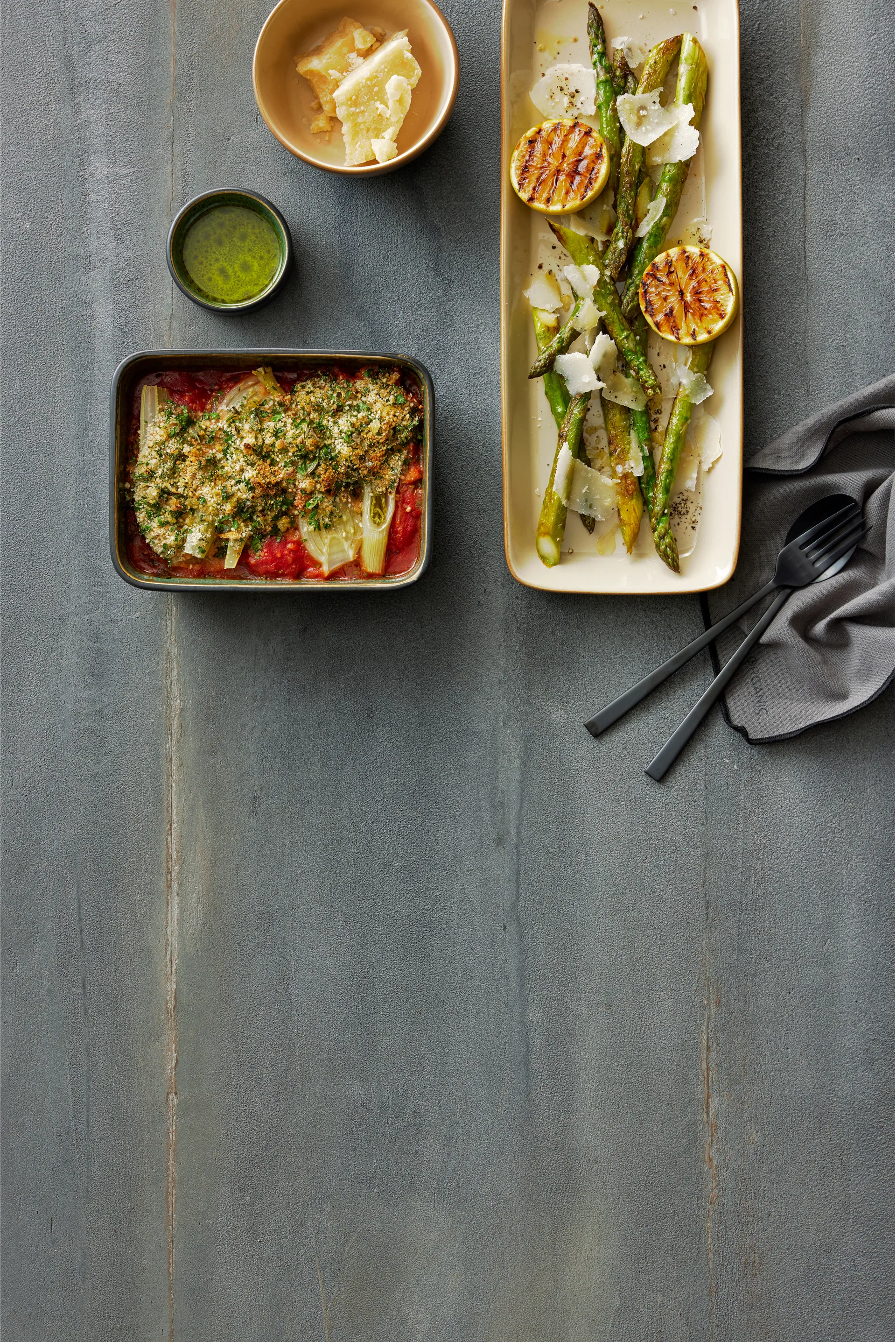 Plato rectangular Bitz 14x19 cm, Black-green Bitz