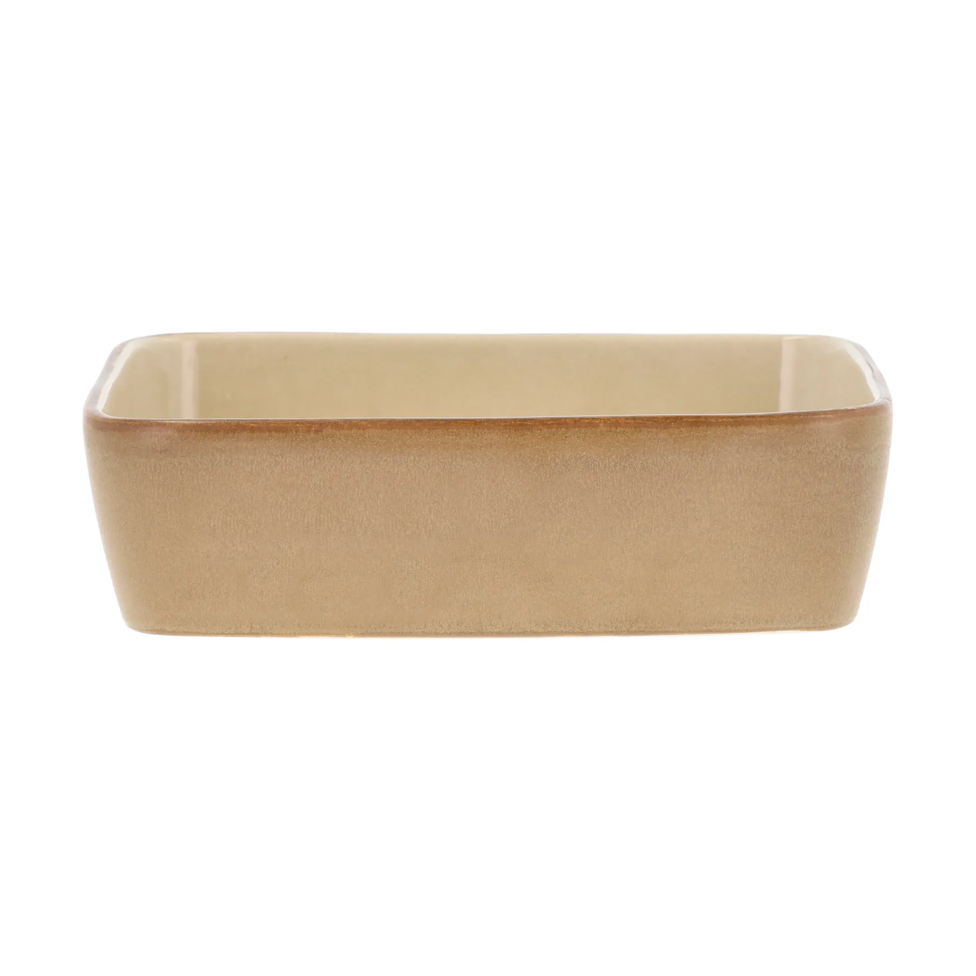 Plato rectangular Bitz 14x19 cm, Wood-sand Bitz