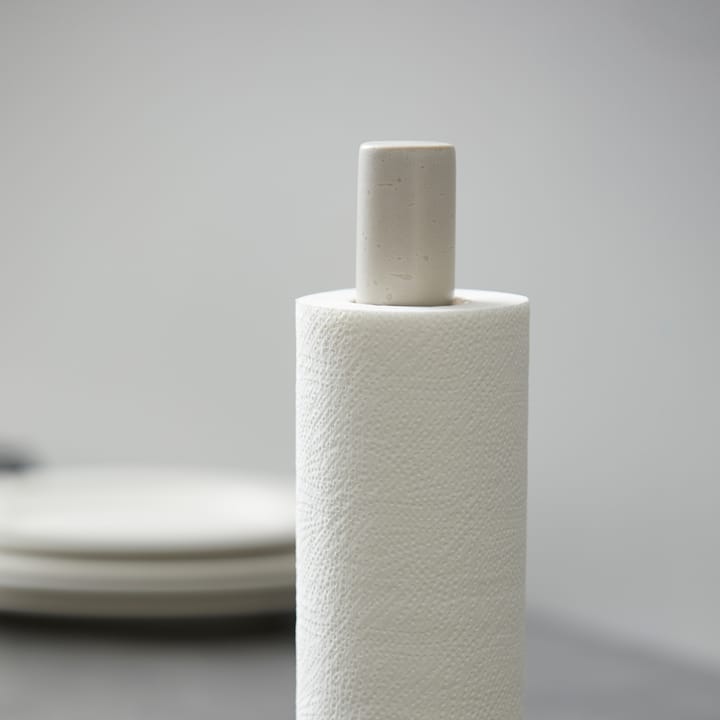 Portarrollos de papel cocina Bitz mate, blanco crema mate Bitz