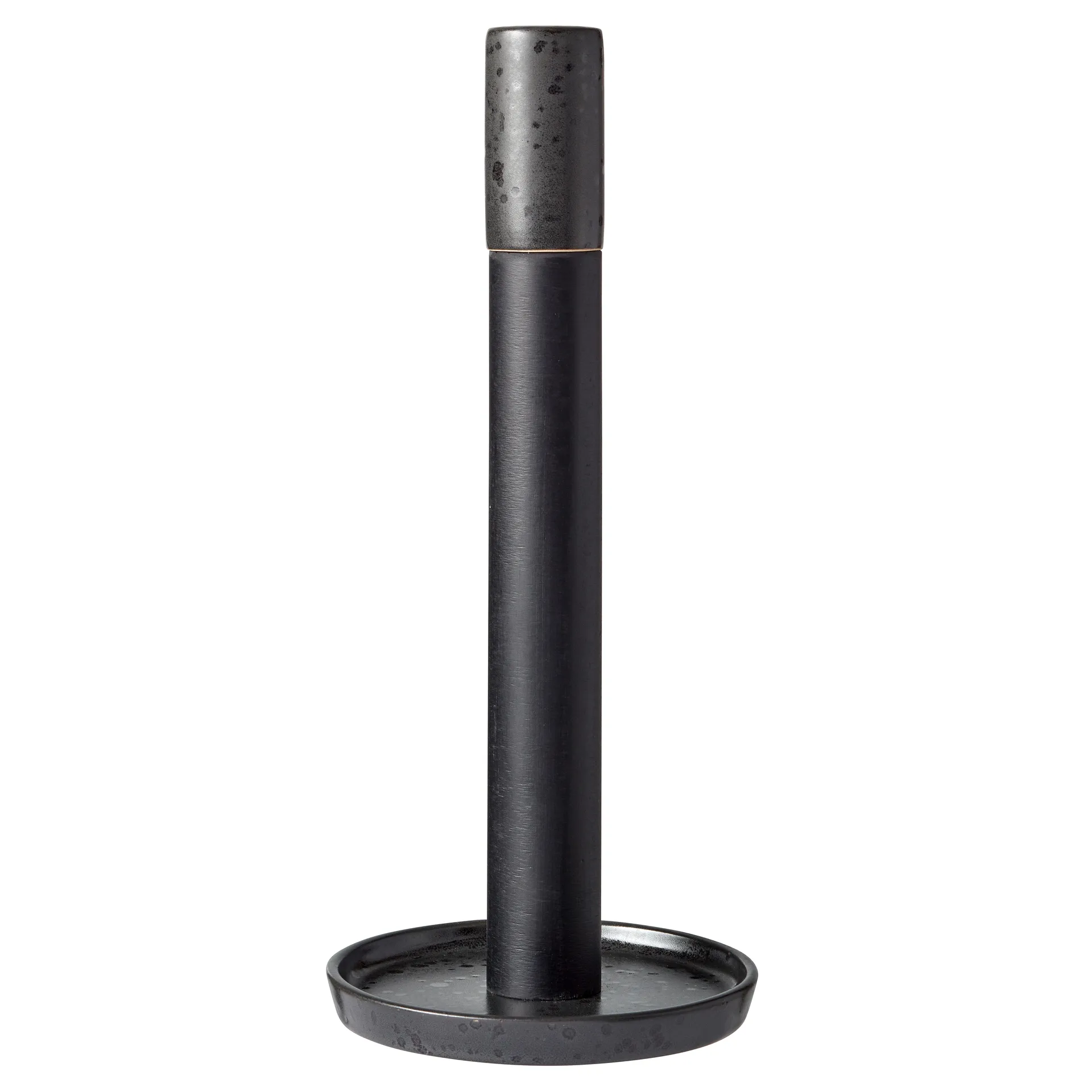 Portarrollos de papel cocina Bitz mate, negro Bitz