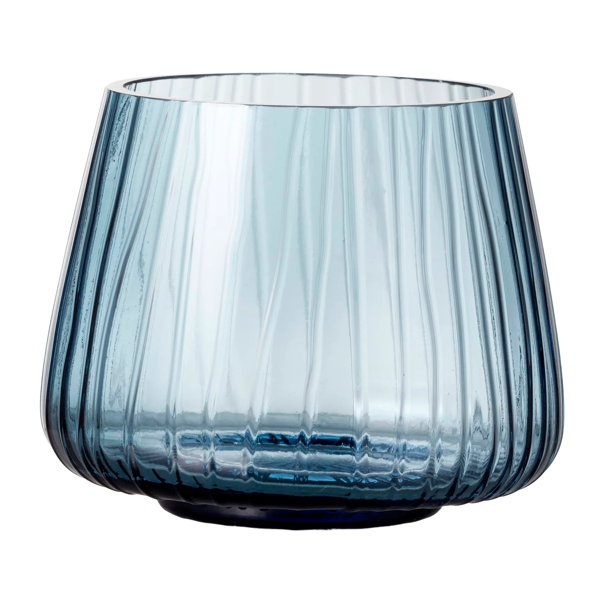 Portavelas Kusintha 7,5 cm 2 unidades, Azul Bitz