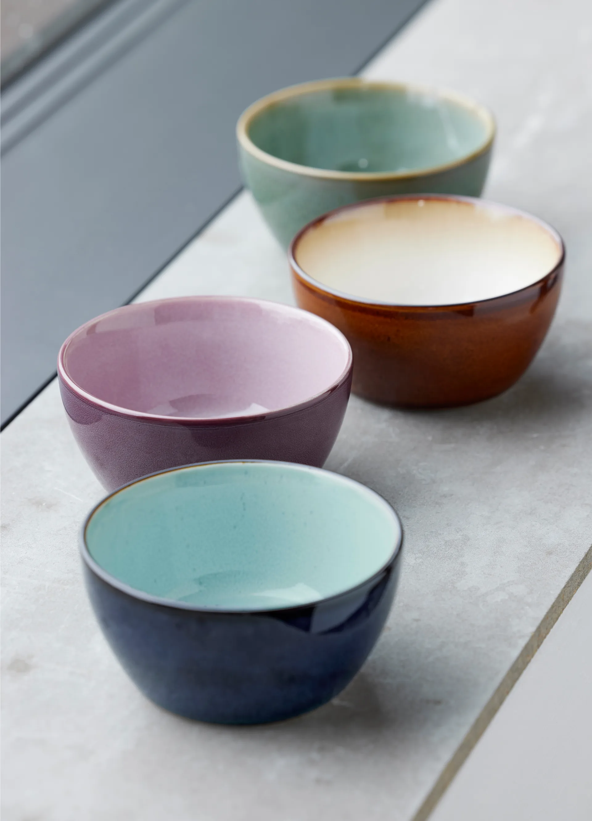 Set de cuencos Bitz Ø12 cm 4 unidades, Colores variados Bitz