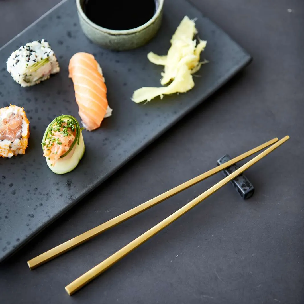 Set de palillos Bitz, latón Bitz