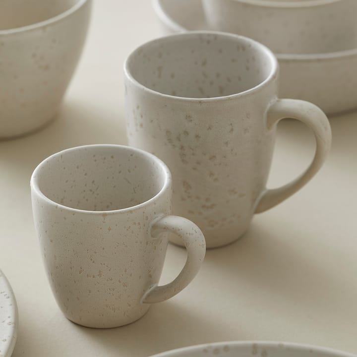 Taza Bitz 30 cl mate, blanco nata mate Bitz