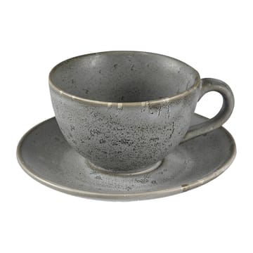Taza con platillo de té Bitz - gris - Bitz