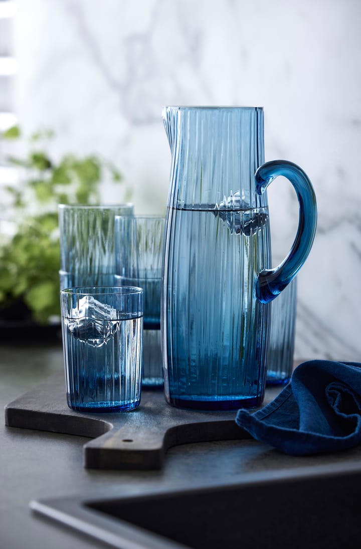 Vaso de agua Kusintha 28 cl 4 unidades, Azul Bitz