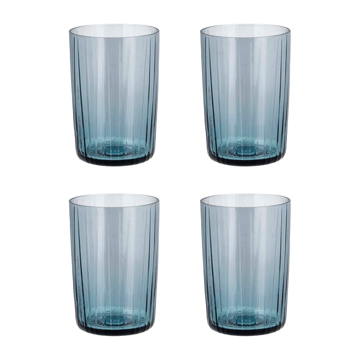 Vaso de agua Kusintha 28 cl 4 unidades - Azul - Bitz