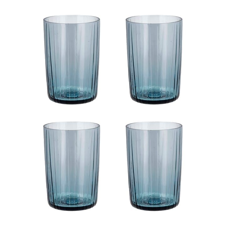 Vaso de agua Kusintha 28 cl 4 unidades - Azul - Bitz