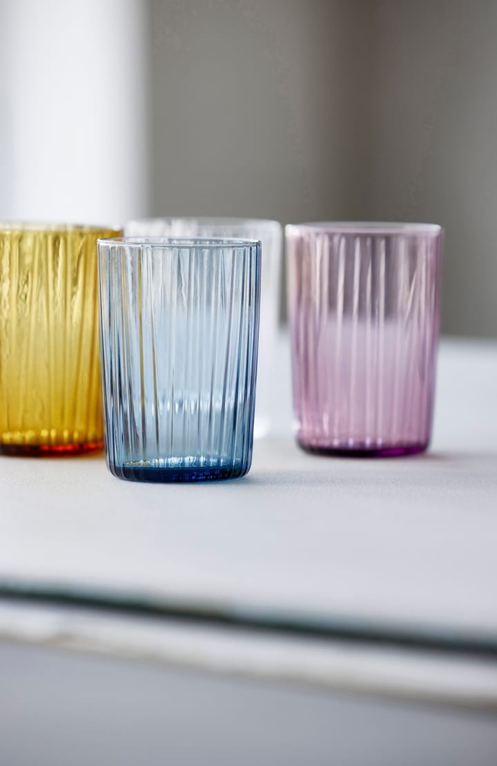 Vaso de agua Kusintha 28 cl 4 unidades, Rosa Bitz