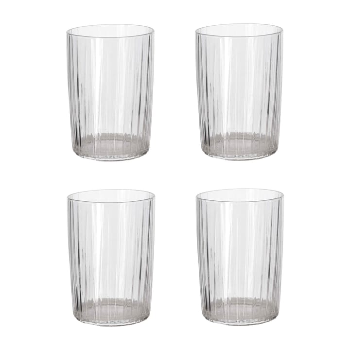 Vaso de agua Kusintha 28 cl 4 unidades - Transparente - Bitz