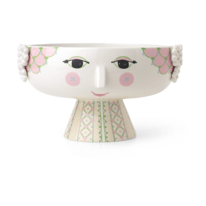Bol con pie Eva Ø24 cm, Rosa Bjørn Wiinblad