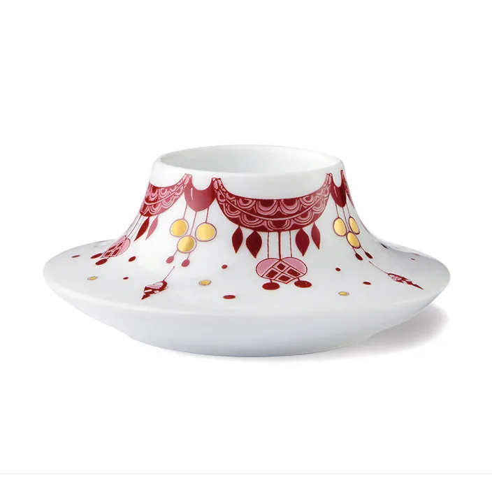 Candelabro de Adviento Guirlande Ø 12,5 cm, rojo Bjørn Wiinblad