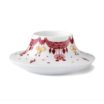 Candelabro de Adviento Guirlande Ø 12,5 cm - rojo - Bjørn Wiinblad